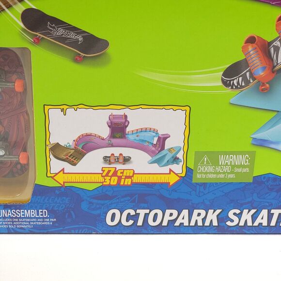 Hot Wheels 2023 Tony Hawk Octopark‎ Skate Set Playset Fingerboard & Shoes NEW - Picture 8 of 16